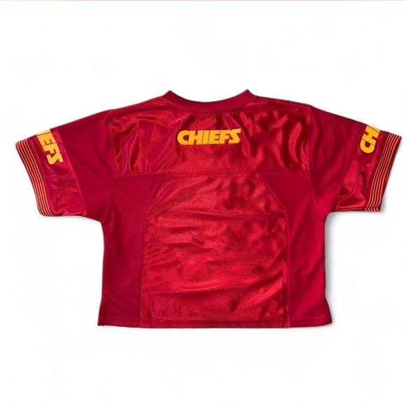 NFL Kansas City Chiefs Women’s Crop Jersey Top, Rare,  Official Ultra Game- NWT - Picture 2 of 3